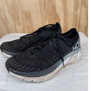 HOKA Clifton 5 ONE ONE Black Gray Men Sneakers Size 9